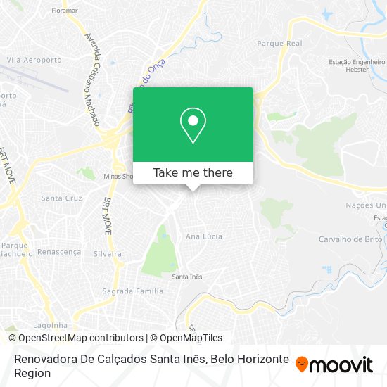 Renovadora De Calçados Santa Inês map