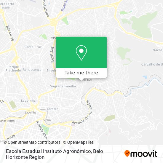 Escola Estadual Instituto Agronômico map