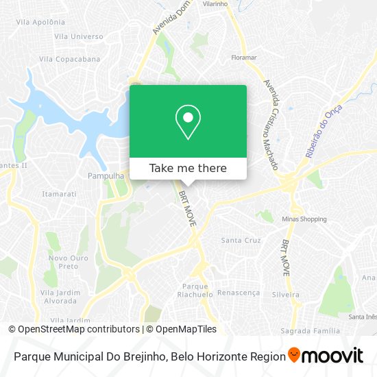 Parque Municipal Do Brejinho map