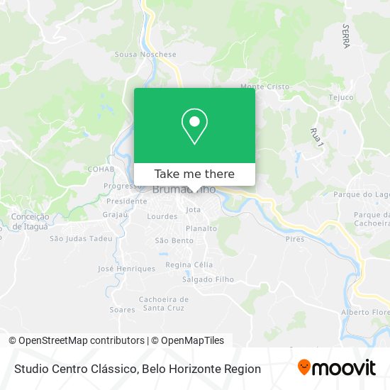 Studio Centro Clássico map
