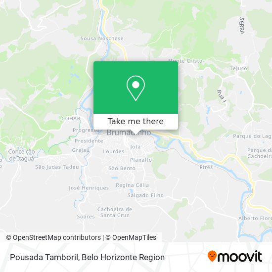 Pousada Tamboril map