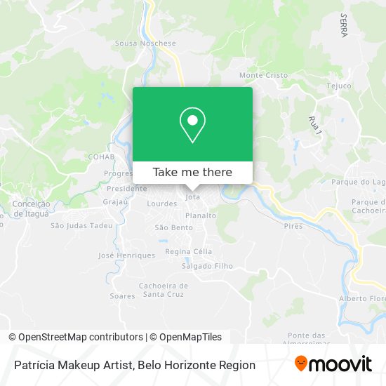 Patrícia Makeup Artist map