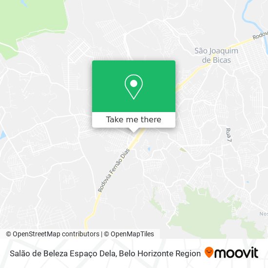 Salão de Beleza Espaço Dela map