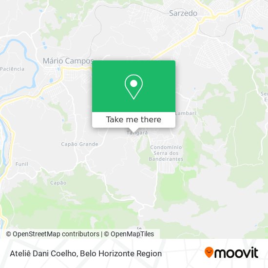 Ateliê Dani Coelho map