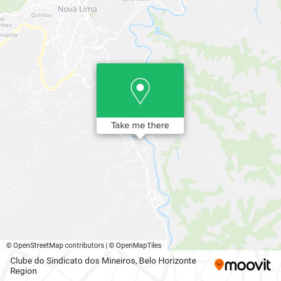 Clube do Sindicato dos Mineiros map