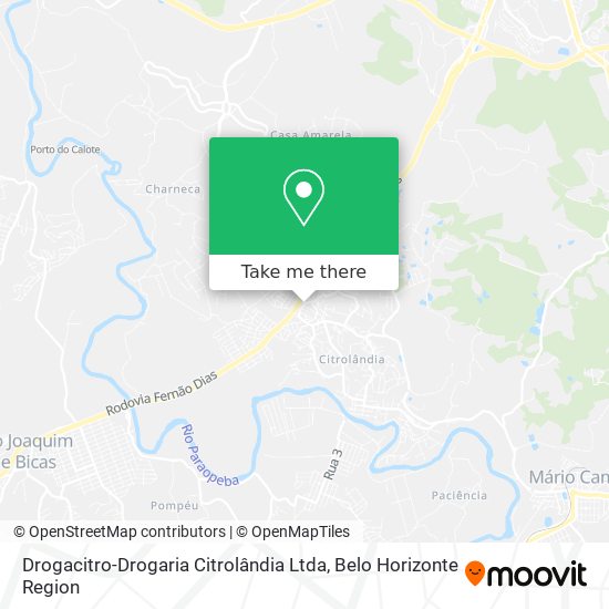 Drogacitro-Drogaria Citrolândia Ltda map