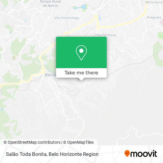 Salão Toda Bonita map