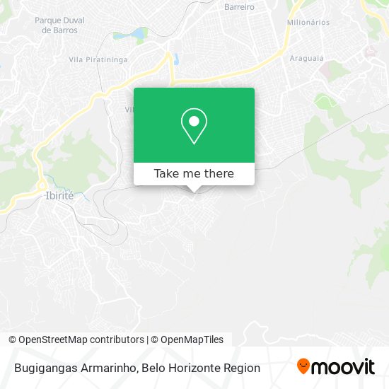 Bugigangas Armarinho map