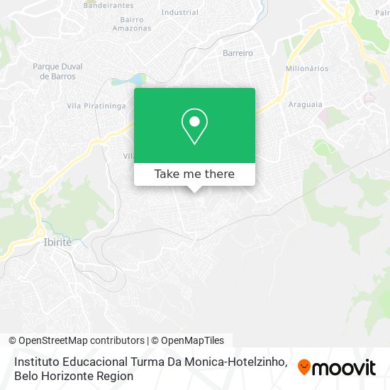 Instituto Educacional Turma Da Monica-Hotelzinho map