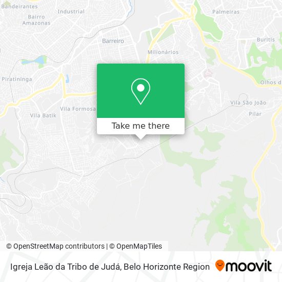 Igreja Leão da Tribo de Judá map