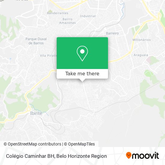 Colégio Caminhar BH map