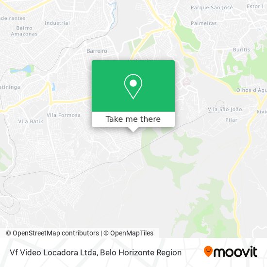Vf Video Locadora Ltda map