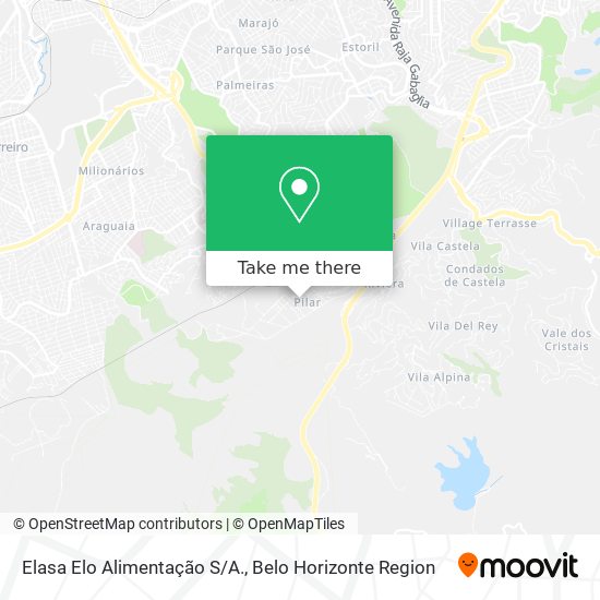 Elasa Elo Alimentação S/A. map