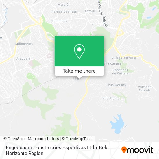 Engequadra Construções Esportivas Ltda map