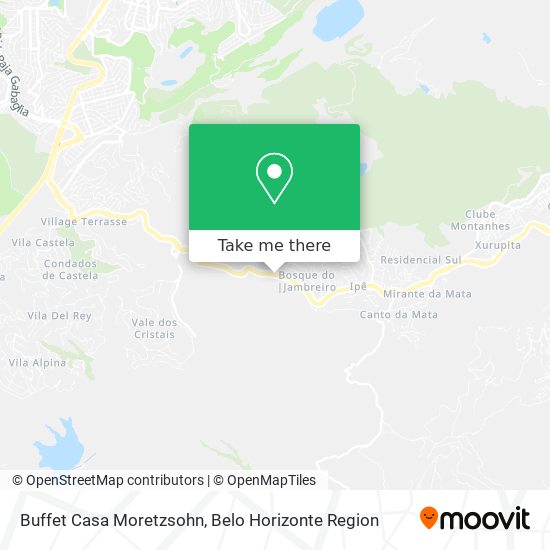 Buffet Casa Moretzsohn map