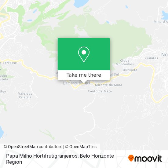 Papa Milho Hortifrutigranjeiros map