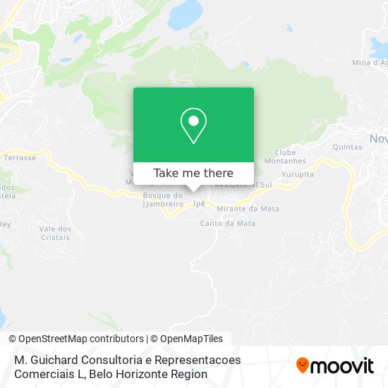 M. Guichard Consultoria e Representacoes Comerciais L map