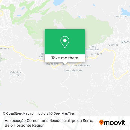 Associação Comunitaria Residencial Ipe da Serra map