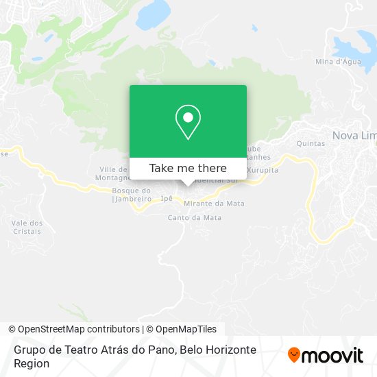Grupo de Teatro Atrás do Pano map