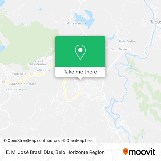 E. M. José Brasil Dias map