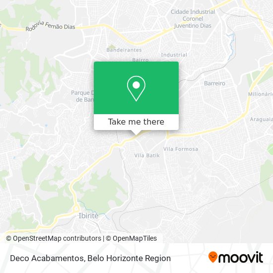 Deco Acabamentos map