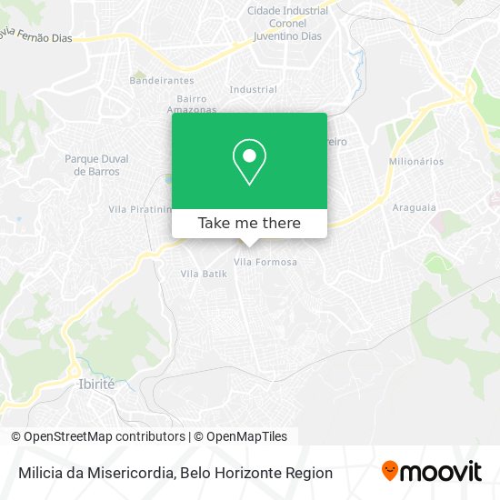 Milicia da Misericordia map