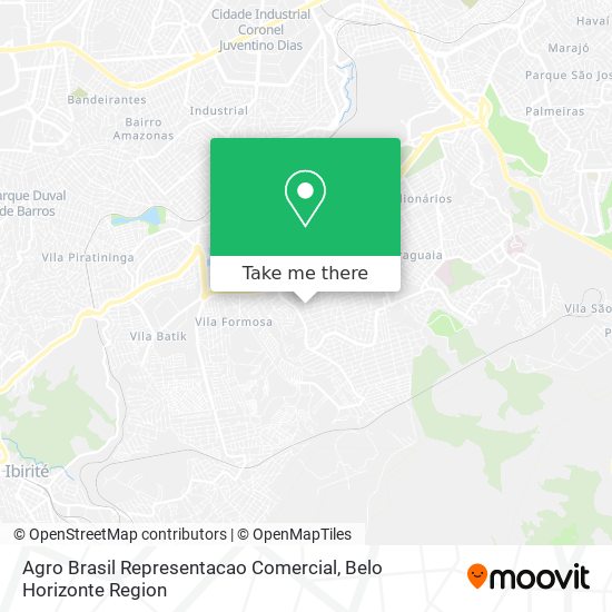 Agro Brasil Representacao Comercial map