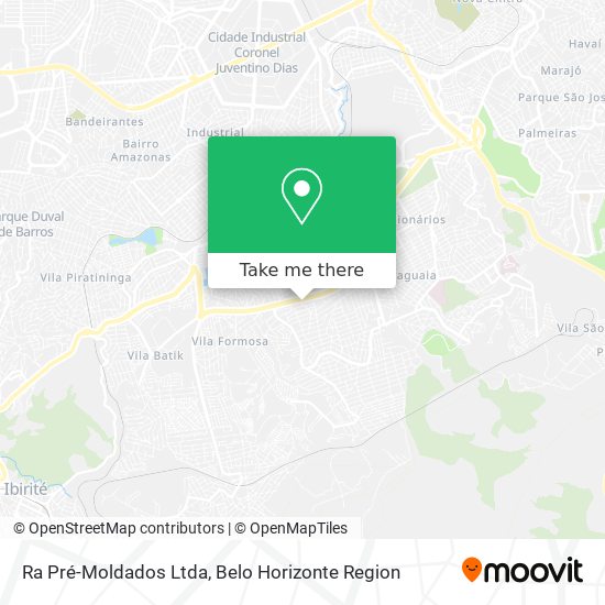 Ra Pré-Moldados Ltda map