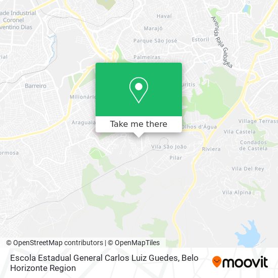 Escola Estadual General Carlos Luiz Guedes map
