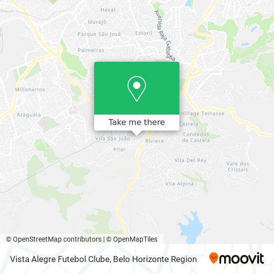 Vista Alegre Futebol Clube map