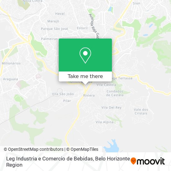 Leg Industria e Comercio de Bebidas map
