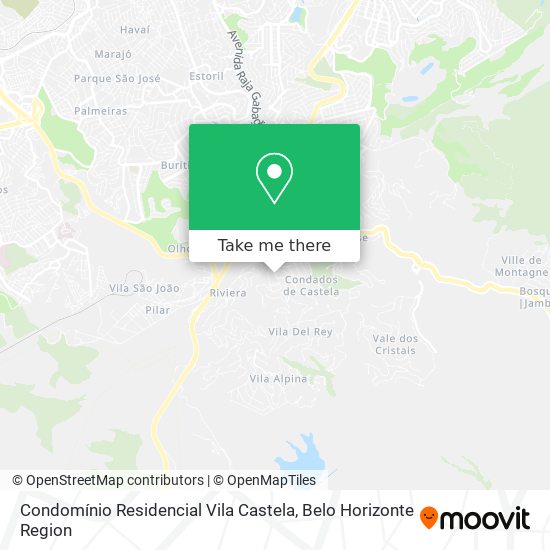 Condomínio Residencial Vila Castela map
