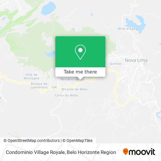Condominio Village Royale map