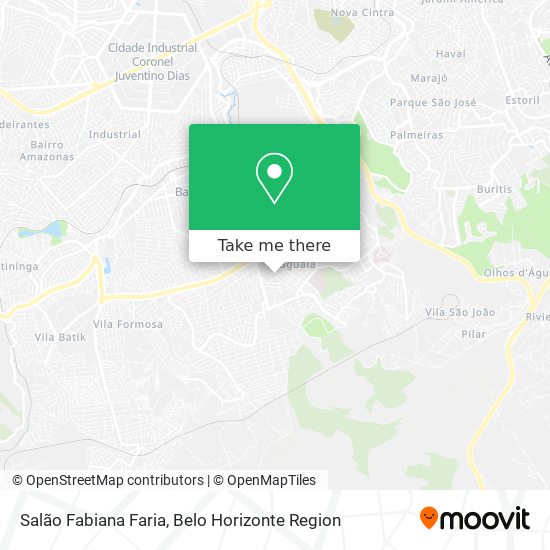 Salão Fabiana Faria map