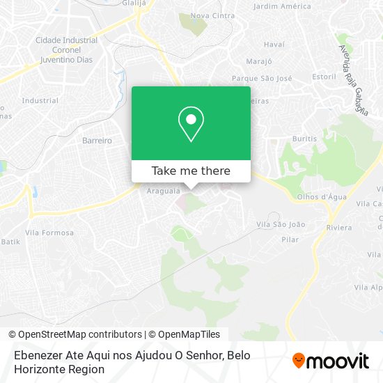 Ebenezer Ate Aqui nos Ajudou O Senhor map