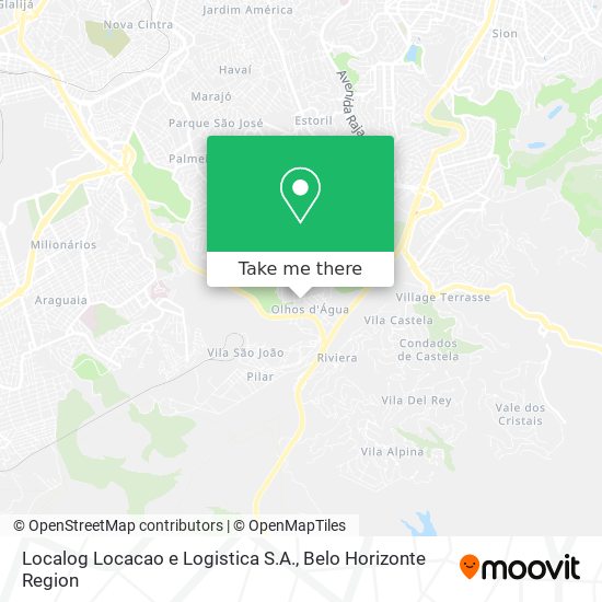 Localog Locacao e Logistica S.A. map