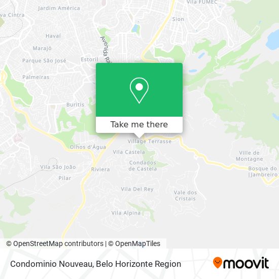 Condominio Nouveau map