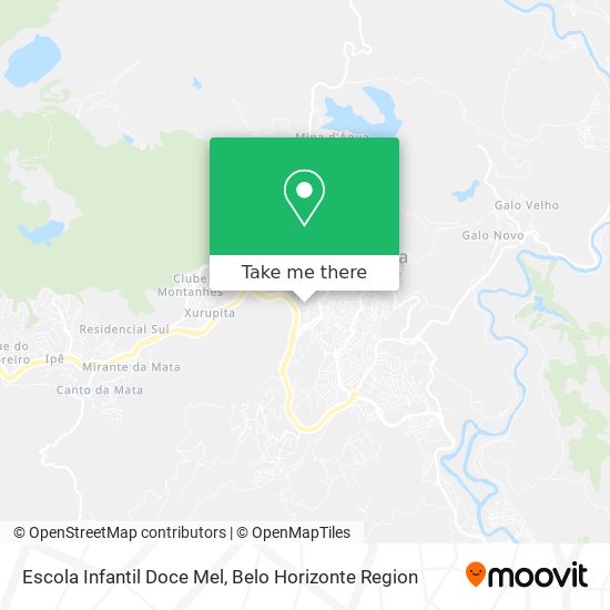 Escola Infantil Doce Mel map