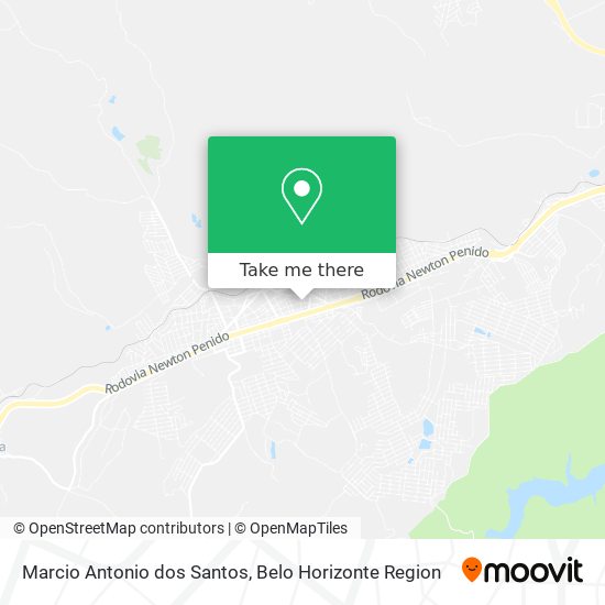 Marcio Antonio dos Santos map