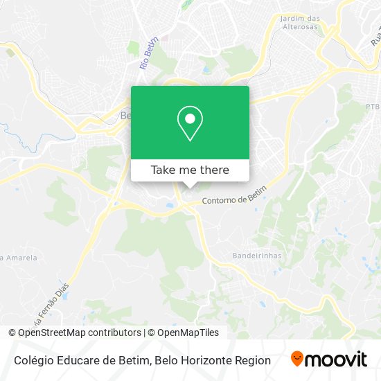 Colégio Educare de Betim map