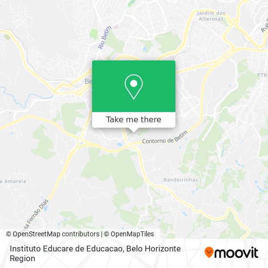 Instituto Educare de Educacao map
