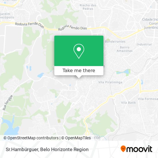 Sr.Hambúrguer map