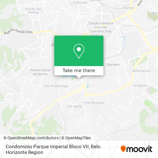 Condominio Parque Imperial Bloco VII map