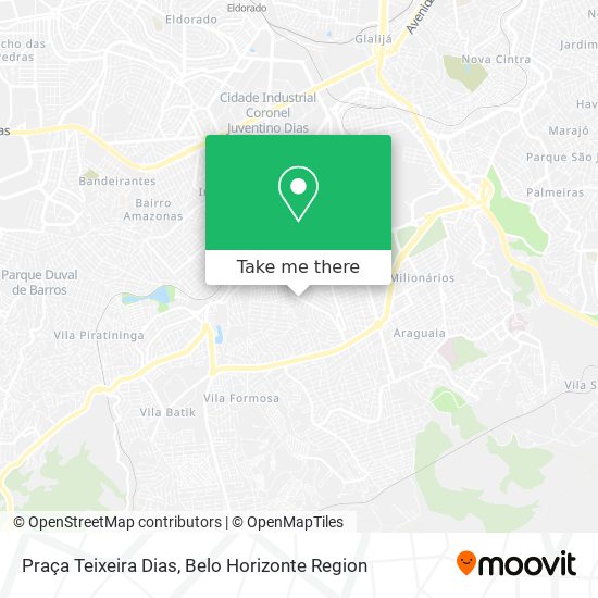 Praça Teixeira Dias map