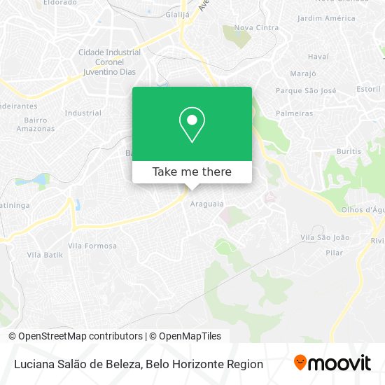Luciana Salão de Beleza map