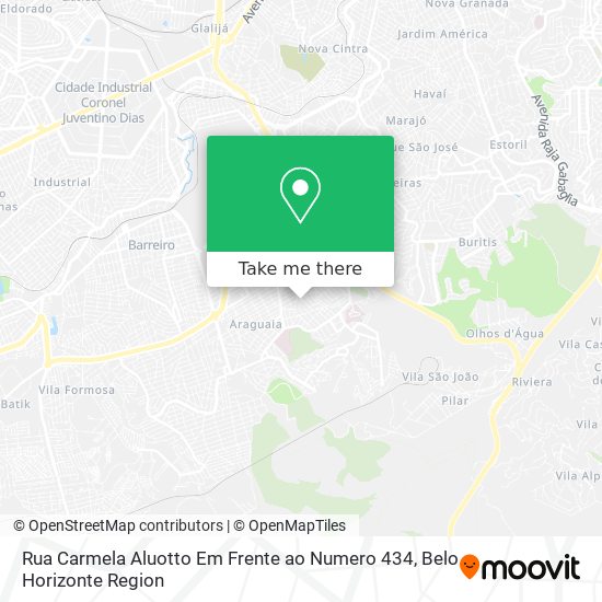 Rua Carmela Aluotto Em Frente ao Numero 434 map