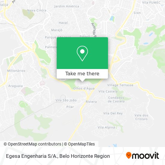 Egesa Engenharia S/A. map