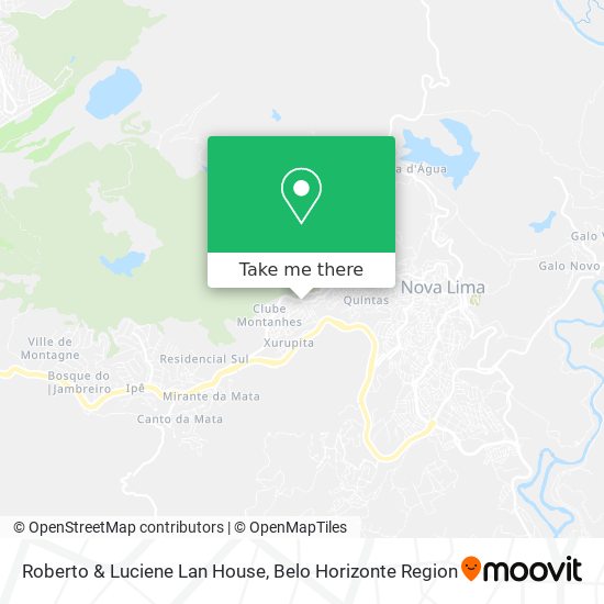 Roberto & Luciene Lan House map