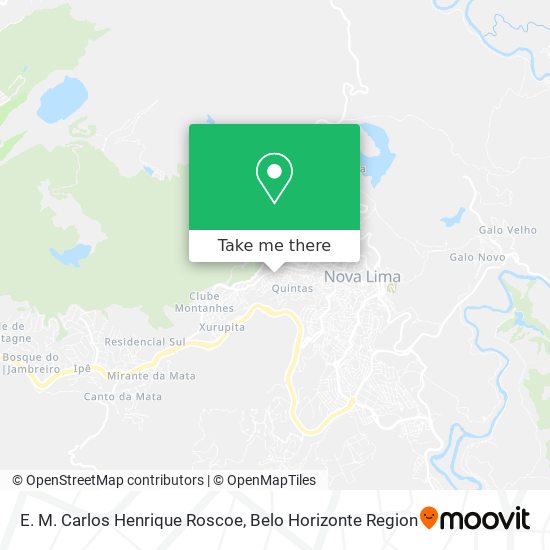 E. M. Carlos Henrique Roscoe map