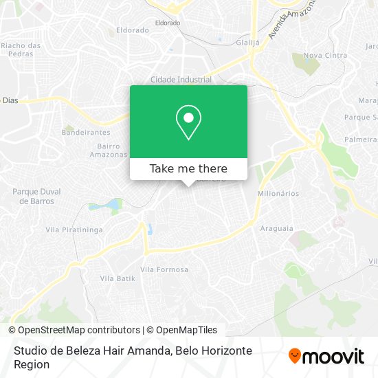 Studio de Beleza Hair Amanda map